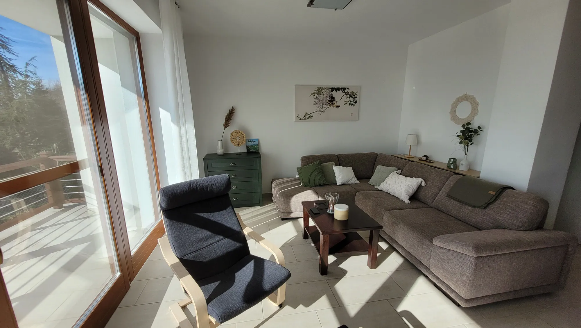 Nappali a másik oldalról